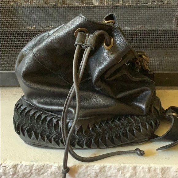 Black leather liebeskind bag - Picture 3 of 5